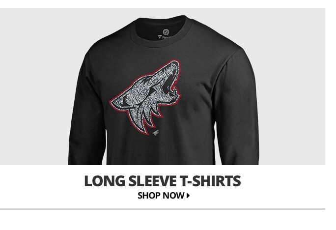 Shop Arizona Coyotes Long Sleeve T-Shirts Shop Now
