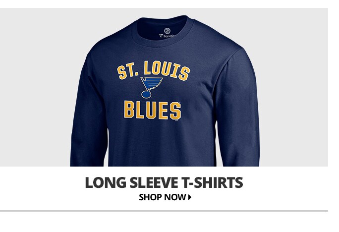 Shop St. Louis Blues Long Sleeve T-Shirts Shop Now