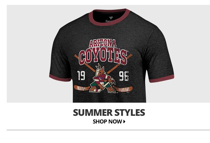Shop Arizona Coyotes Summer Styles, Shop Now.