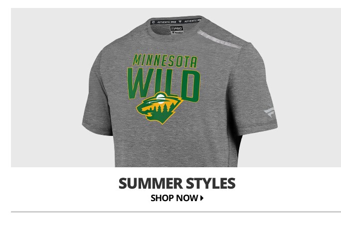 Shop Minnesota Wild Summer Styles, Shop Now.