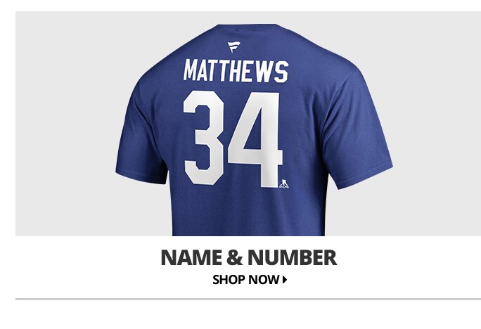 Shop Toronto Maple Leafs Name & Number, Shop Now.