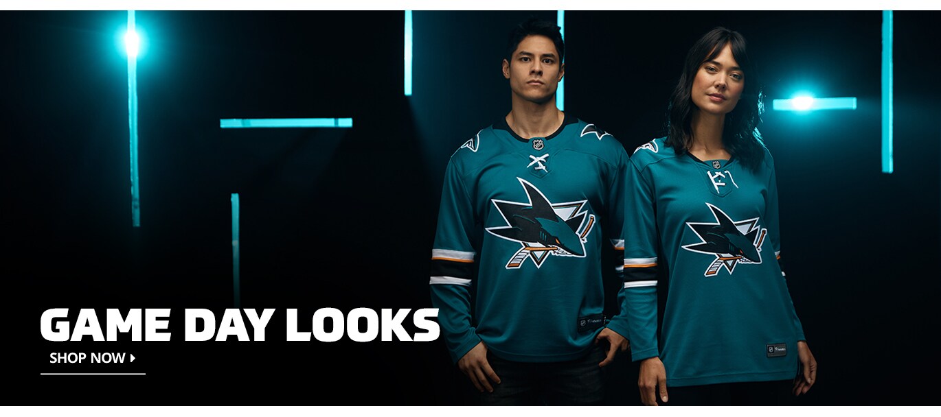 Shop San Jose Sharks Game Day Looks, Shop Now.