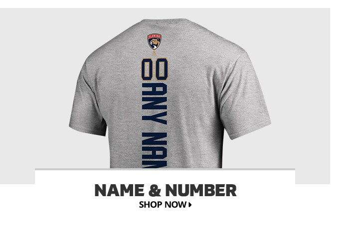 Shop Florida Panthers (NHL) Name & Number, Shop Now.