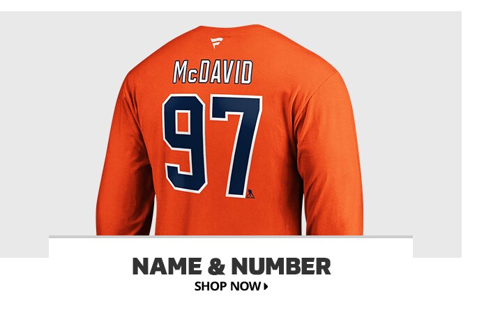 Shop Edmonton Oilers Name & Number, Shop Now.