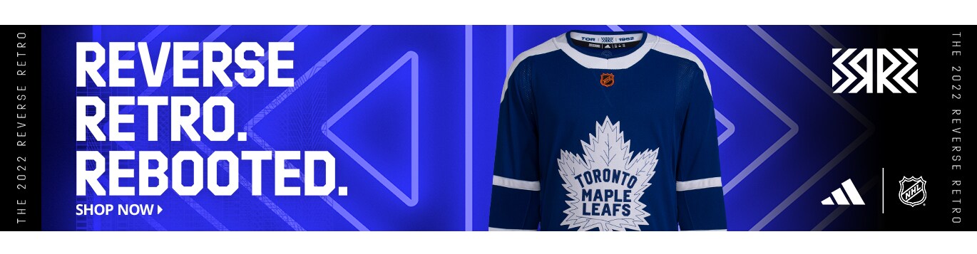 Shop Toronto Maple Leafs Introducing the 2022 Reverse Retro Collection. Reverse Retro. Rebooted. Adidas. NHL. Shop Now.