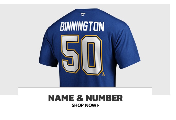 Shop St. Louis Blues Name & Number, Shop Now.