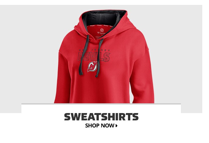 Shop New Jersey Devils Sweatshirts, Shop Now.