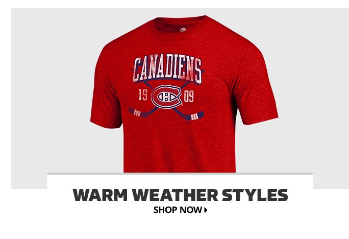 Shop Montreal Canadiens Warm Weather Styles, Shop Now.