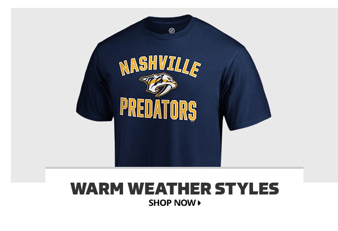 Shop Nashville Predators Warm Weather Styles, Shop Now.