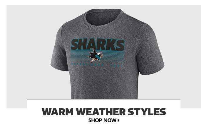Shop San Jose Sharks Warm Weather Styles, Shop Now.