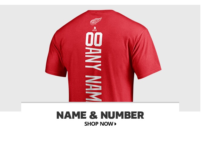 Shop Detroit Red Wings Name & Number, Shop Now.