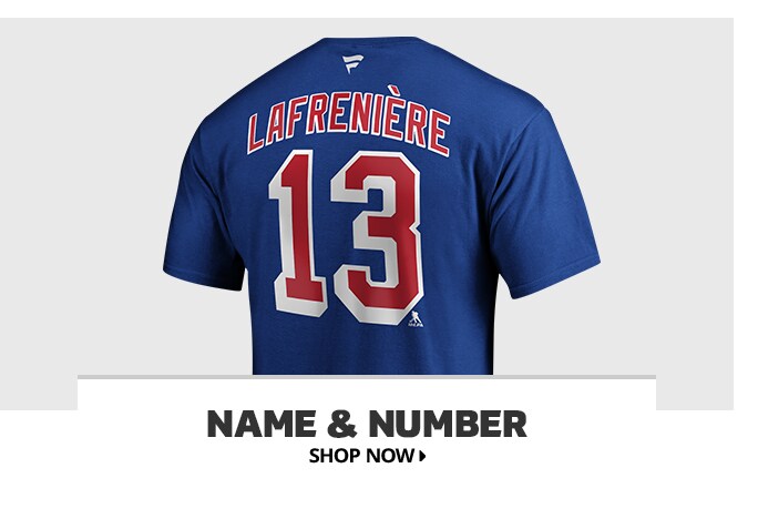 Shop New York Rangers Name & Number, Shop Now.