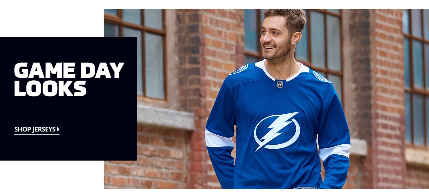 Outerstuff Youth Victor Hedman Blue Tampa Bay Lightning Home Premier Player Jersey Size: Small/Medium