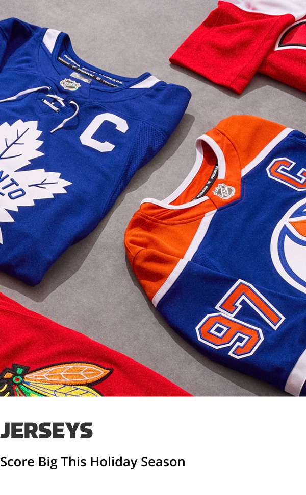 Jerseys. Score big this holiday season. Shop Now.