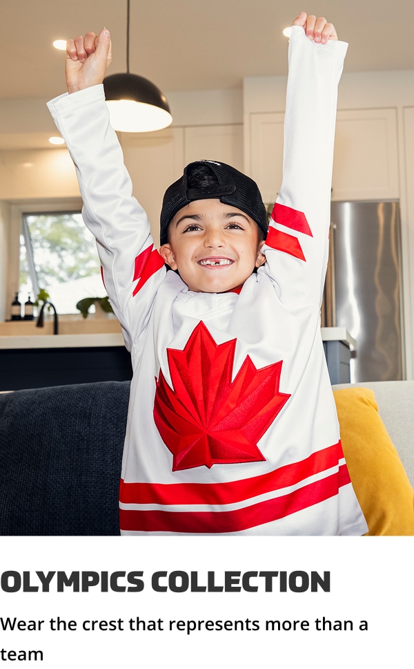 Olympic Collection Wear the crest that represents more than a team
