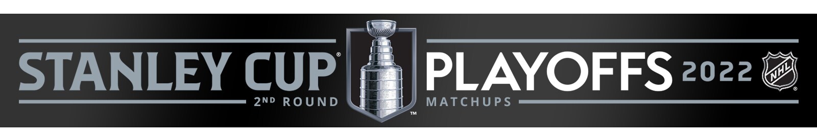 Stanley Cup Playoffs 2022 NHL. Second Round Matchups.