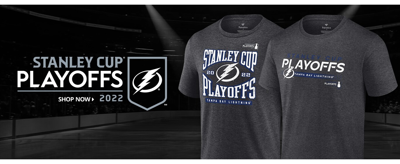 Tampa Bay Lightning, Stanley Cup Playoffs 2022. Shop Now.
