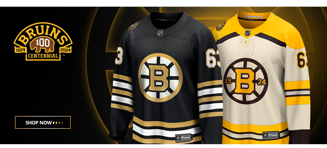 Boston Bruins Centennial. Shop Now.