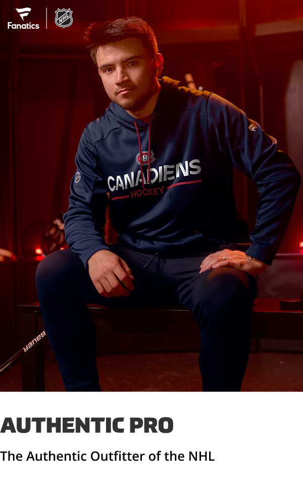 Authentic Pro Collection. The Authentic Outfitter of the NHL