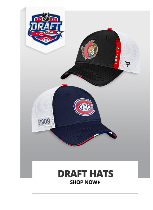 2022 NHL Draft, Montreal. Draft Hats. Shop Now