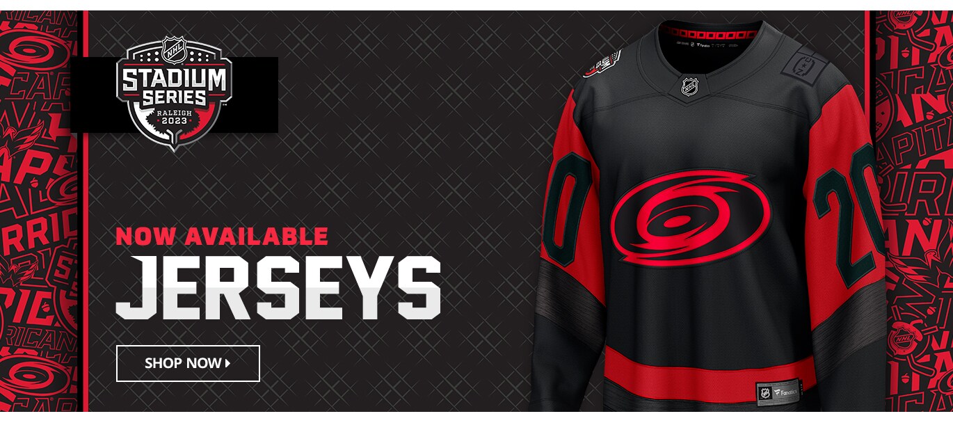 2023 NHL Stadium Series, Raleigh. Now Available. Jerseys. Shop Now.